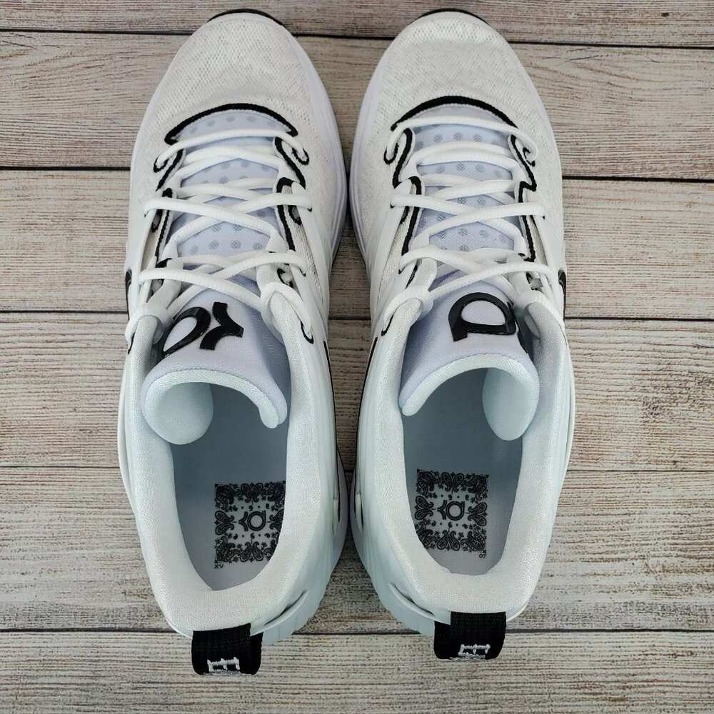 Nike KD-15 TB Promo Basketball Shoes White Black Mens Size 14 DX6648-100… - Picture 2 of 8